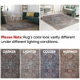 thumbnail image 3 of Keen Home Design Machine Washable Area Rugs with Non-slip Backing, Ideal for Hallway, Living Room, Bedroom, Kitchen and Laundry Room, Vintage Moroccan and Low Pile Rug - ( 2'6'' x 7'), 3 of 9