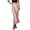 Rose Gold, variant on Women's Satin Midi Skirt, Solid Color Slip Bodycon Maxi Skirt, Elegant Flowy Slit Skirt for Wedding Guest, Party and Formal Occasions,Beige,L