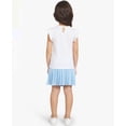 thumbnail image 5 of Champion Girls Graphic Tee and Pleated Skort Set - Bright White - Size 4, 5 of 6