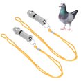 thumbnail image 4 of Silbato De Acero Inoxidable Con Cordón, Elegante Silbato De Seguridad De Advertencia Con Cordón Práctico Metal Duradero Para Perro Para Loro OTVIAP Police Traffic Whistle with Lanyard, 4 of 8