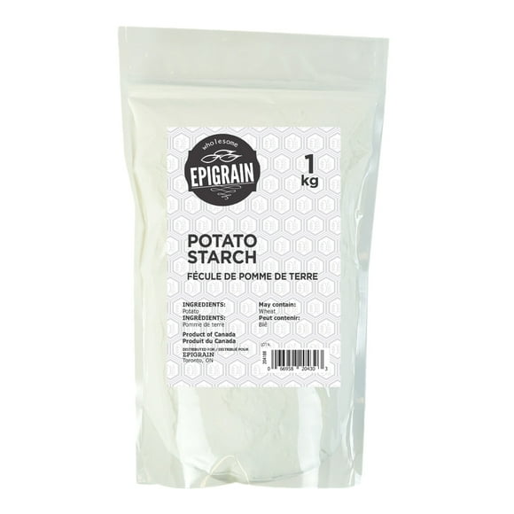 Epigrain Potato Starch - 1kg (2.2lb) | Gluten Free, Vegan Baking, Thickener for Soups, Sauces & Stews
