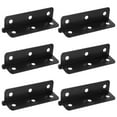 thumbnail image 6 of GOOHOCHY 6 Pcs Universal Cabinet Door Hinge Reinforced Hinge 7.7x4.1cm Black, 6 of 8