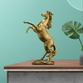 thumbnail image 2 of Colección moderna de decoración de estatuas de caballos , decoración Oro SM SunniMix Escultura de estatuilla de caballo, 2 of 8