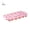 Pink, variant on 18-Grid Silicone Ice Tray with Lid - Moon, Star, and Heart Shapes - Pink, Yellow, Green, Blue