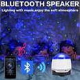 thumbnail image 3 of Celestial Symphony Star Projector, Galaxy Light with Ocean Waves, LED Night Light & White Noise Machine, Music Speaker, Timer, Remote Control for Unmatched Tranquility, 3 of 6