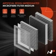 thumbnail image 2 of A-Premium 2-PC Engine Air Filter Compatible with Chevrolet Captiva Sport 2012-2015 & Saturn Vue 2008-2010, 2.5L 3.0L, Flexible Panel, Replace# 96815102, 2 of 6