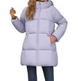 thumbnail image 2 of Pyhlmscde Women's Winter Warm Thicken Long Outwear Pockets Coat, Winter Coats for Women, Womens Winter Coats, Winter Clothing for Women, 2 of 6