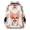 Black, variant on Football Soccer Travel Backpack for Adults, Multi-Functional Casual Daypack with Adjustable Shoulder Straps, Multicolor Smoke Effects Laptop Bag for Work Outdoor