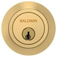 thumbnail image 6 of Baldwin 8241031 Contemporary Deadbolt Single Cylinder, Non - Lacquered Brass, 6 of 7