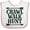 White and Pink, variant on Inktastic Bow Hunting Crawl Walk Hunt Boys or Girls Baby Bib