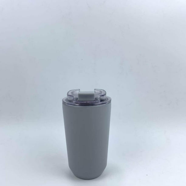 Taza de café portátil con tapa a prueba de fugas y resistente al frío de acero inoxidable 304