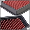 thumbnail image 3 of DNA Motoring AFPN-120-RD Mercedes Benz A / B / CLA / GLA-Class Reusable & Washable Replacement High Flow Air Filter (Red) Fits select: 2014-2017 MERCEDES-BENZ CLA, 2015-2017 MERCEDES-BENZ GLA, 3 of 5