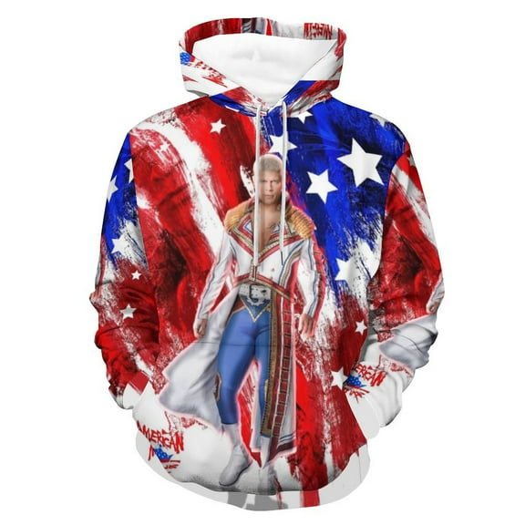 Cody Rhodes Wrestler Fashion Hip Hop Women/Men Hoodie Sweatshirt With Pocket