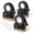 Black-0.7 in X 105 ft, variant on White 1 Inch X 105 ft Archival Book Repair Tape 3 Roll Kit with Creasers