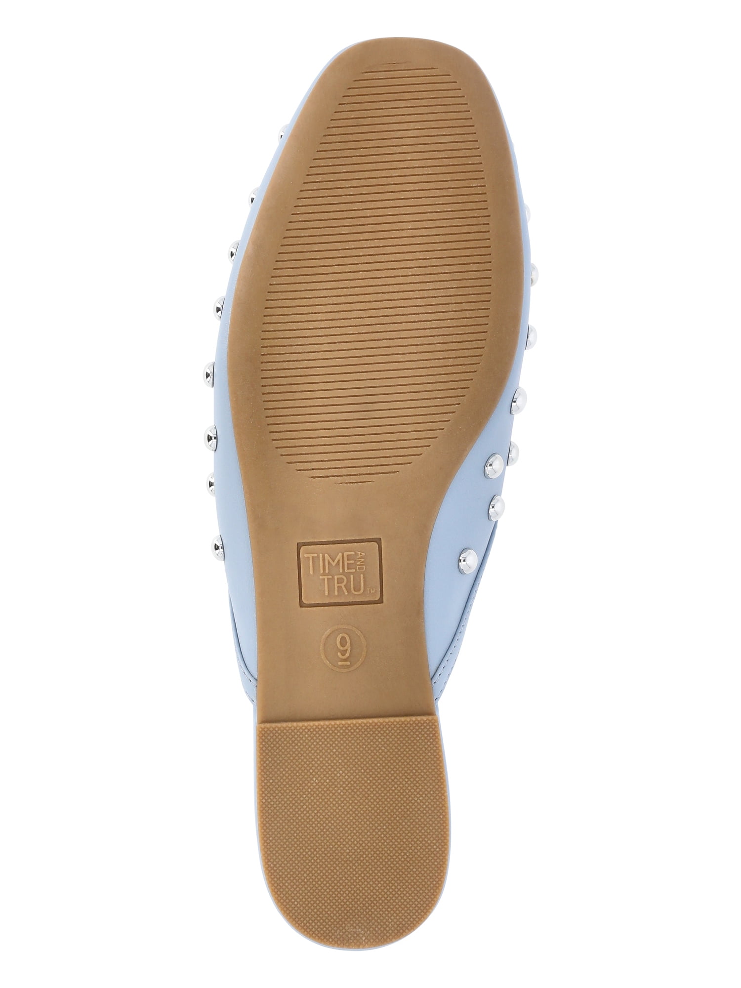 Time and Tru Women's Studded Mules