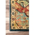 thumbnail image 3 of nuLOOM Tabetha Tribal Medallion Area Rug, 6' 7" x 9', Green, 3 of 4