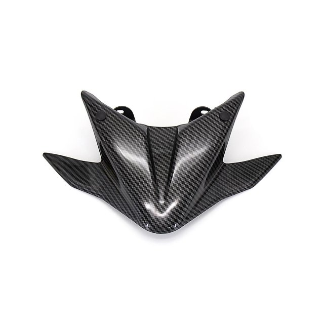 Cubierta de extensión de cono de nariz de pico con textura de fibra de carbono adicional para rueda delantera Tracer 9 TRACER 900 GT 20 patrón de fibra de carbono, patrón de fibra de carbono