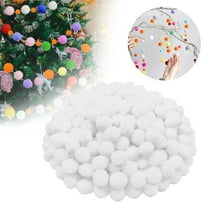 Xloro Small Pom Poms Balls Art DIY Crafts Craft Supplies Fuzzy Pompoms Balls for Art Projects Handmade Decorations for Home Party Crafting (300Pcs 0.79")