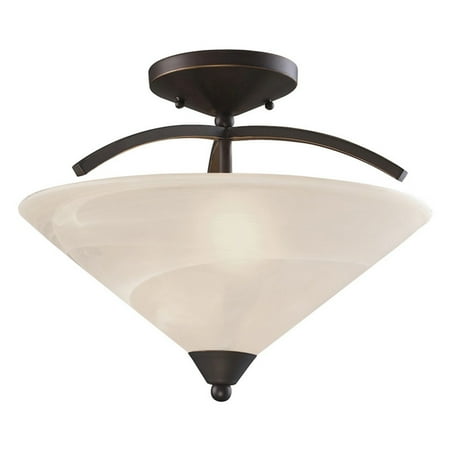 - ELK Lighting Elysburg 1743-2 Semi Flush Mount Light