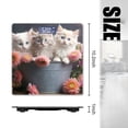 thumbnail image 2 of High Precision Body Weight Scale Smart Bathroom Scales with Large LCD Display(400lbs),Decorative for Bedroom-Three Cute Kittens With Blue Eyes Sitting In An Metal Bucket, 2 of 4