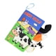 thumbnail image 3 of Libro de tela de dibujos animados Animal Tails Baby Bath Book para niños y niñas (Granja), 3 of 7