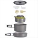 thumbnail image 5 of Juego Cocina para Acampar, Utensilios Cocina para Acampar, Juego Utensilios Cocina para Exteriores, Ollas, Platos para Turistas, Tetera Portátil Viaje, Vajilla para Picnic, 5 of 5