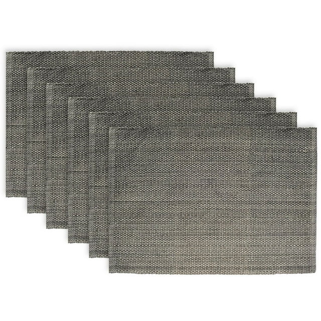Fabstyles Set de table en coton classique décontracté Lot de 6 sets de table épais lavables en machine