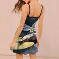thumbnail image 2 of Dragonfly Reflection Art Print Slip Dress Dresses For Woman Fairy Dress, 2 of 6