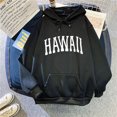 thumbnail image 2 of Durtebeua Pullover Long Sleeve Sweatshirt Zip Hoodie Sweater Lightweight Hoodies for Women, 2 of 5