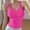 Hot Pink, variant on Coffee Racer Back Tank Top for Women Threadcloth High Strechy Sleeveless Slim Fit Tops Camisole Workout Tops M