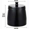 thumbnail image 4 of Cenicero Cool Rewera de acero inoxidable con tapa, para exterior, grande negro, 4 of 7