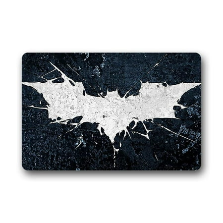 Cadecor Bat Doormat Indoor Outdoor Floor Rug 30x18 Inches