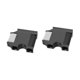 thumbnail image 3 of 2 abrazaderas para guardabarros de barco, accesorios de conexión rápida, profesionales para bajos Negro, 3 of 9