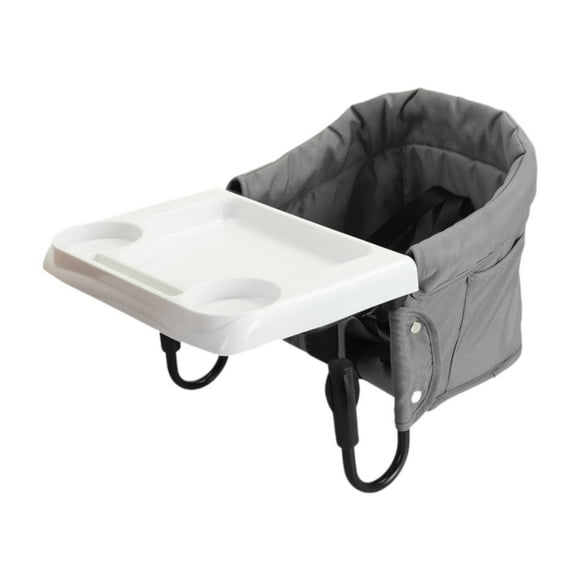 Silla elevadora compacta con de sujeción para bebés , Gris