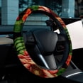 thumbnail image 6 of Cactus 14.5 Inch Printing PVC Leather Auto Accessories Steering Wheel Cover, 6 of 6