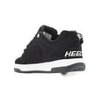 thumbnail image 2 of Heelys Unisex Kids Voyager Wheeled Shoe Low Profile Wheels Tennis Shoes Black White Size 5, 2 of 4