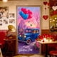 thumbnail image 4 of Decoraciones para San Valentín, adornos para San Valentín, regalos para San Valentín. 35 x 72 pulgadas. Cortina para puerta de San Valentín. Decoración para puerta y pared de San Valentín. Decoración, 4 of 5