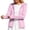 Pink, variant on Women's UPF 50+ Sun Protection Hooded Jacket Loose Fit Cooling Lightweight Long Sleeve Full Zip UV Sun Shirt for Daily Wear Beach Travel,L