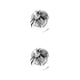thumbnail image 4 of Minnieouse Vintage mujer Plume Fascinator malla velo diadema tocado horquilla señoras flor tocados para fiesta negro + blanco Negro+blanco 2piezas, 4 of 6