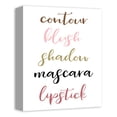 thumbnail image 2 of Creative Products Makeup Routine 11x14 Canvas Wall Art, 2 of 5