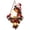 A, variant on Christmas Hanging Lantern Gingerbread Man Figurine, Candy Cane Glowing Waterfall Ornament, Whimsical Christmas Decor for Porch Patio Yard Garden Use