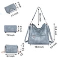 thumbnail image 4 of Bolso bandolera grande Qiyuer, bandolera, bolso de mano, 4 of 8