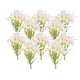 thumbnail image 2 of 10 flores artificiales de lirio de tacto real, accesorios para el cabello, flores de primavera falsas de plástico, para manualidades, tocados, decoración de bodas, fiestas en el hogar, 2 of 8