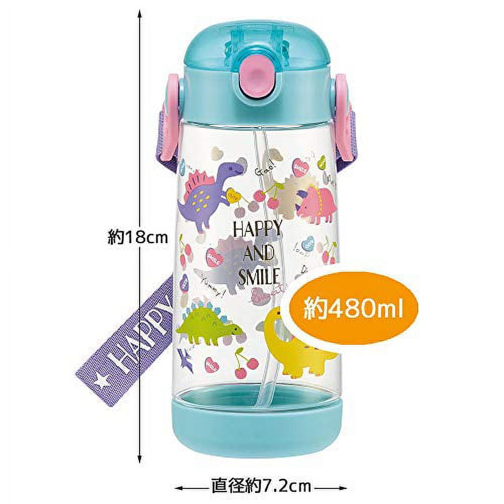 Skater Kids Water Bottle Clear Bottle 480ml disney Princess 23