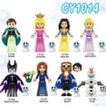 thumbnail image 3 of CY1013 CY1014 Nuevo Personaje De Dibujos Animados Elsa Anna Prince Eric MALEFOCENT Mérida BEAST Bloques De Construcción Muñecas Juguetes Para Niños, 3 of 4