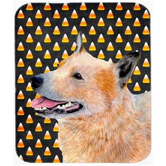 Carolines Treasures Australian Cattle Dog Candy Corn Halloween Mouse Pad
