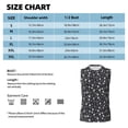thumbnail image 5 of Lsque Dog Paw Print Men's Cotton Blend Sleeveless Muscle Shirts (S-3XL)- Moisture Wicking, Odor Protection, UPF 30+,Small, 5 of 8
