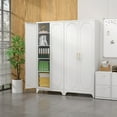 thumbnail image 5 of Polup 75" H Metal Storage Cabinet with 2 Doors, 4 Adjustable Shelves, 5 of 9