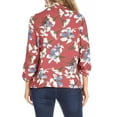 thumbnail image 3 of Women's Casual Floral Print Waist Length Fitted Style Blazer Jacket, 3 of 6