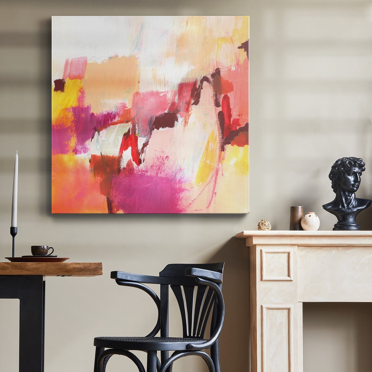 Wexford Home Frizzante I-Premium Gallery Wrapped Canvas, 16" x 16" - Ready to Hang